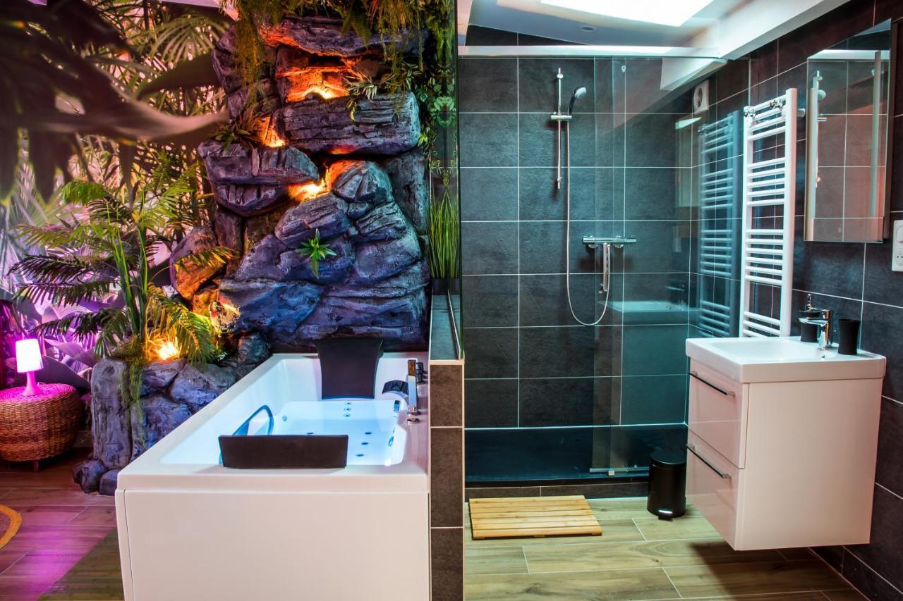 Secret Suite "Jungle" - Jacuzzi Privatif - Gare Rer C - Proche Paris Bretigny-sur-Orge Bagian luar foto