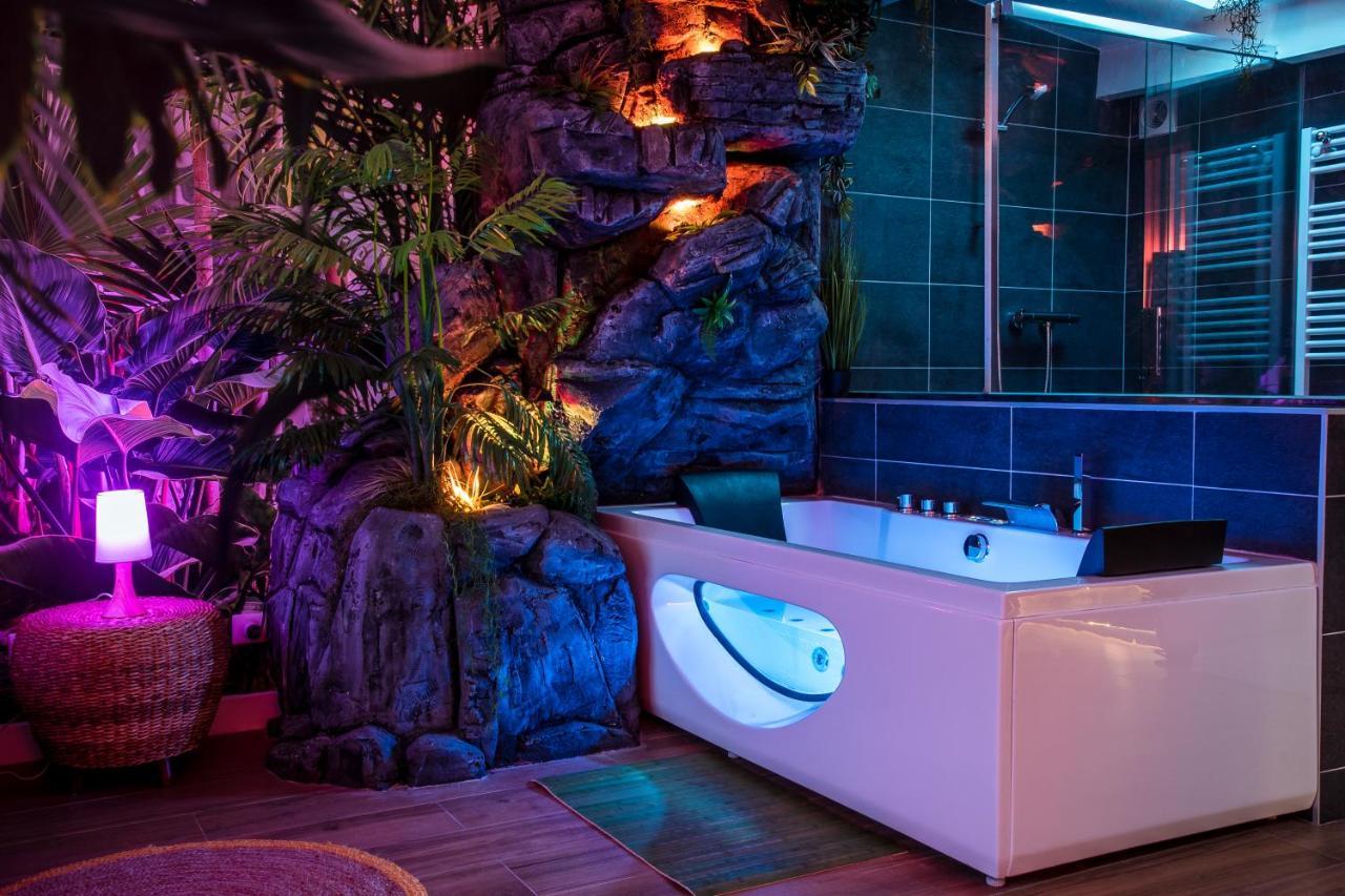Secret Suite "Jungle" - Jacuzzi Privatif - Gare Rer C - Proche Paris Bretigny-sur-Orge Bagian luar foto