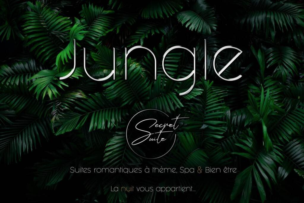 Secret Suite "Jungle" - Jacuzzi Privatif - Gare Rer C - Proche Paris Bretigny-sur-Orge Bagian luar foto